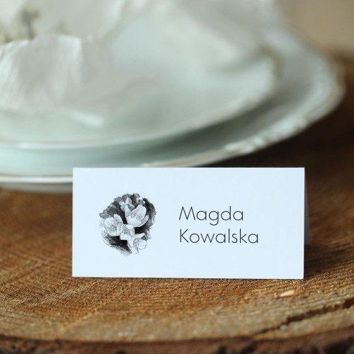 Winietki w stylu boho z jaśminem 