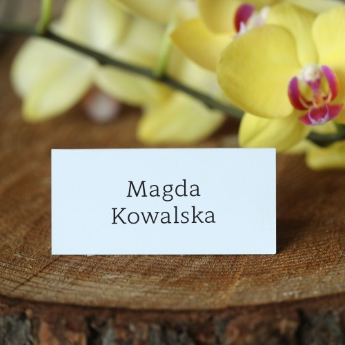 Winietki minimalistyczne kartka z kalendarza