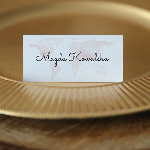 Winietki z motywem mapy idealne dla podróżników