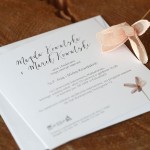 Zaproszenia ślubne jednokartkowe