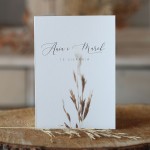 Naturalne ślubne zaproszenia 