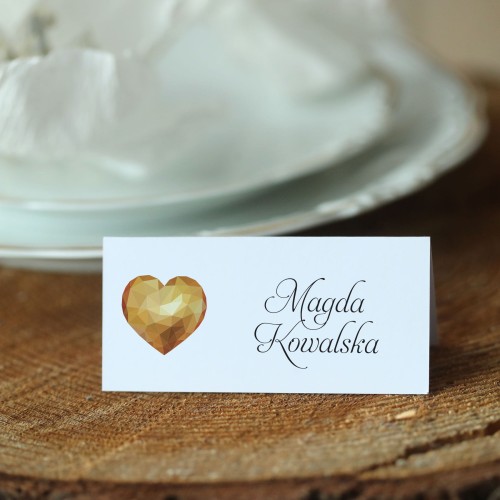 Winietki ze złotym sercem