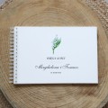 Księga gości na przyjęcie weselne z motywem konwalii