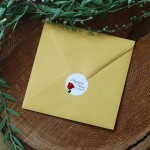 Naklejki ślubne z różą różne rozmiary