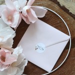 Naklejki ślubne z eustomą różne rozmiary