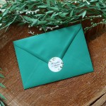 Naklejki ślubne champagne liście  - różne rozmiary 