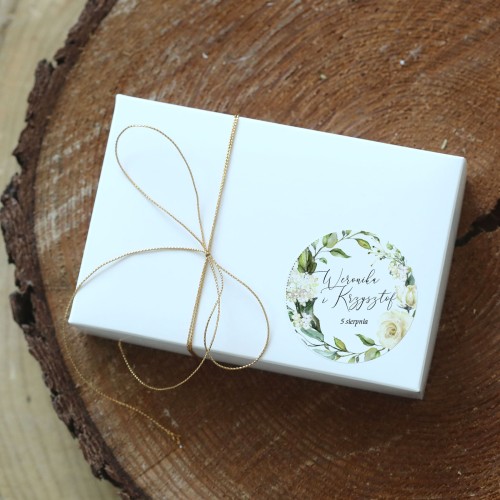 Naklejki ślubne subtelne - różne rozmiary  