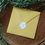 Naklejki ślubne boho turkus - różne rozmiary