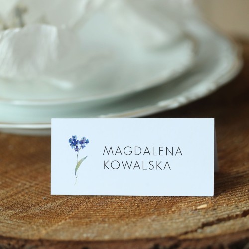 Winietki z malutką niezapominajką