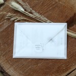 Naklejki ślubne z roślinnym motywem - różne rozmiary