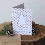 Proste kartki firmowe na Boże Narodzenie  - 12x17 cm