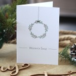 Minimalistyczne kartki firmowe na Boże Narodzenie - 10x15 cm