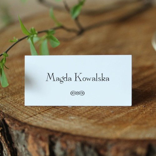 Winietki z elementem ozdobnym