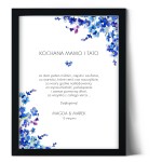 Plakat podziękowania dla rodziców