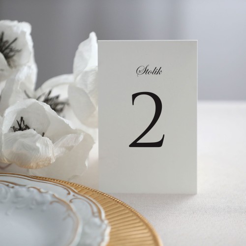 Numerek na stół stojący